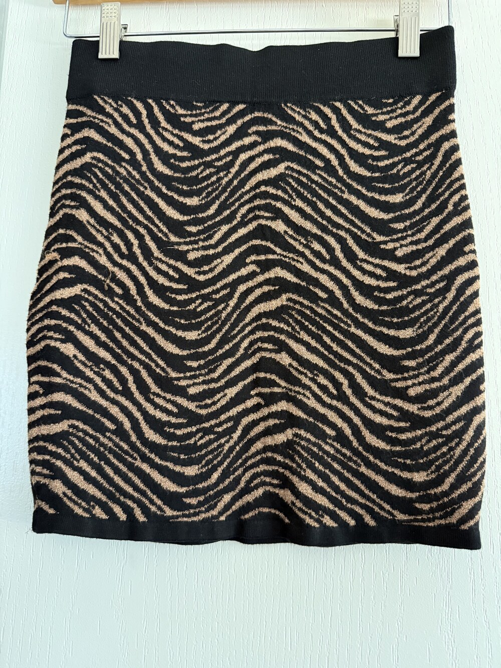 Forever21 Zebra Print Mini Skirt
